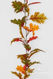 Декоративная гирлянда из осенних листьев, 180 см, 2695-35