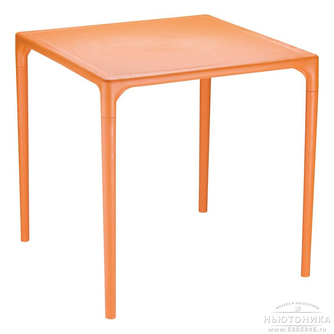 Оранжевый столик. Стол Mango Alu. Стол квадратный (800*800*740) белый м2593. Пластмассовый стол. Столик пластиковый.