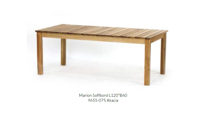 Стол Marion, 120x60 см