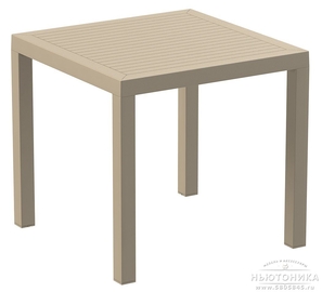 Стол Ares, 80x80 см, H75 см, 164-6649