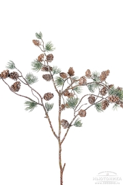 Искусственная ветка лиственницы, 50 см, 1282-90