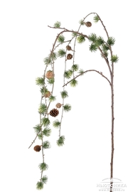 Искусственная ветка лиственницы, 150 см, 1366-90