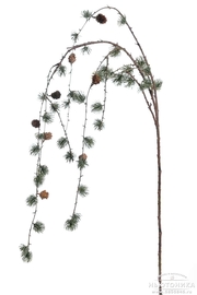 Искусственная ветка лиственницы, 150 см, 1366-91