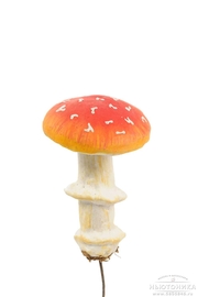 Элемент декора грибы 6 шт, H=14 см, 1445-35