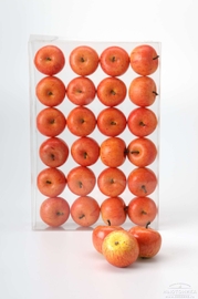 Искусственные яблоки, 24 шт, D=4,5 см, 1742-35