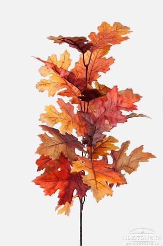 Искусственная ветка из осенних листьев, 70 см