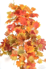 Искусственная ветка осенних листьев, 85 см, 6118-35