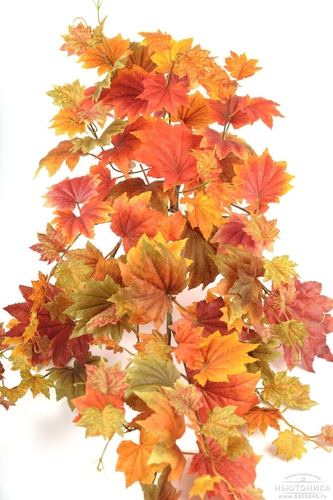 Искусственная ветка осенних листьев, 85 см