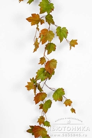 Декоративная гирлянда из осенних листьев, 120 см, 8411-96