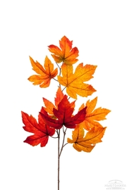 Искусственная ветка кленовых листьев, 55 см, 9096-01