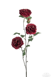 Искусственная ветка роз, H=80 см, 9122-85