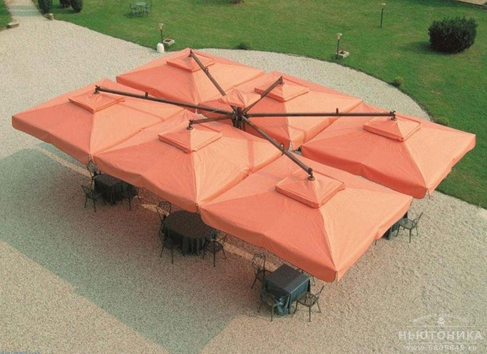 Уличный зонт Sisto, 10.5x7 м