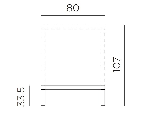 Комплект для увеличения высоты стола Kit Cube