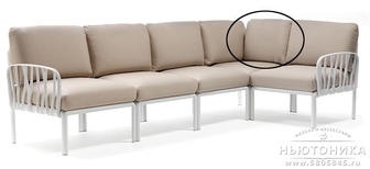 Подушка для дивана Komodo, угловая на спинку, 36370.54.141
