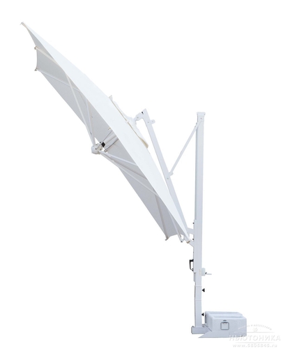 Уличный зонт Galileo White, 3.5x3.5 м