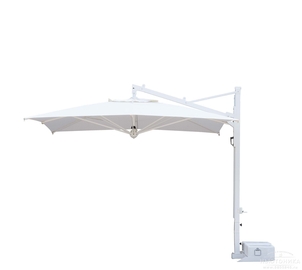 Уличный зонт Galileo White, 3.5x3.5 м, C3535GWR-S1N
