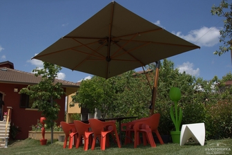 Уличный зонт Palladio Braccio, 3x3 м, C3030PAB-T6N