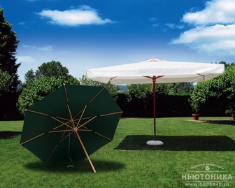 Уличный зонт Palladio Standart, 3.5x3.5 м, C3535PAS-T6N