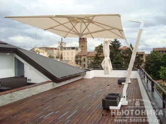 Уличный зонт Rimini Braccio, 3x3 м, C3030RIB-A1N