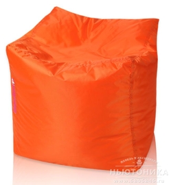 Пуф квадратный, оранжевый, KM-PKуб-Orange-Cat4